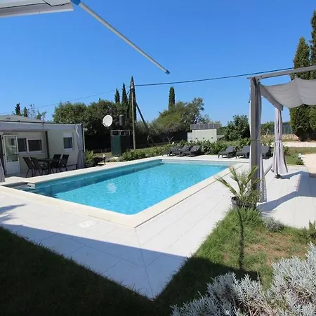 Donna With Swimming Pool